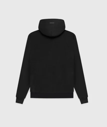 Essential Fear of God Baseball Hoodie Black