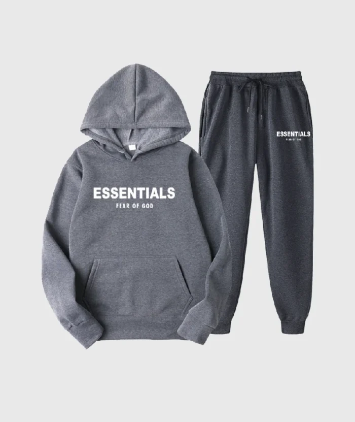 Essentials Fear of God Tracksuits Dark Grey