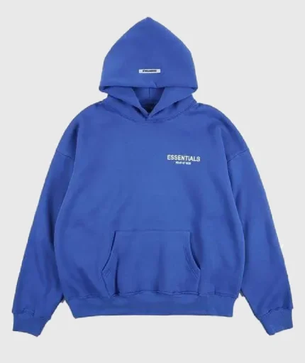 Essentials Fear of God Hoodie Blue