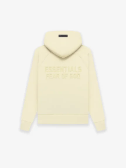 Essentials Fw22 Kids Fullzip Hoodies Canary