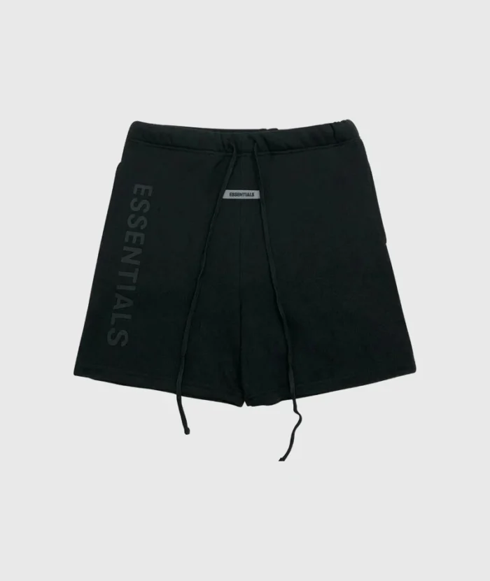 Fear of God Essentials Logo Shorts Black